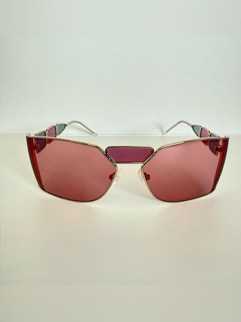 NEW!!! MO European brand women pink sunglasses Retail 350$
